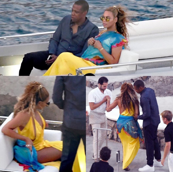 MASTAA JAYZ NA BEYONCE WAENDELEA KUJIACHIA HUKO ITALY