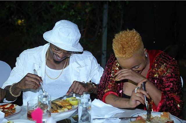 Shuhudia hii Video: Harmonize na Jackline Wolper Mapenzi Motomoto Kwenye Birthday Party