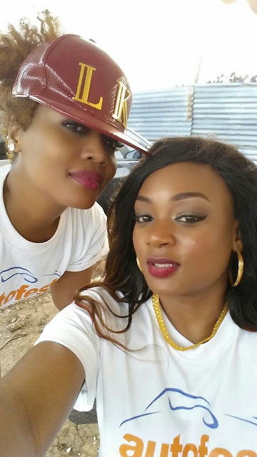 ONA HII  PICHA YA PAMOJA YA MASTAA KAJALA NA IRENE UWOYA WALIVYOPENDEZA
