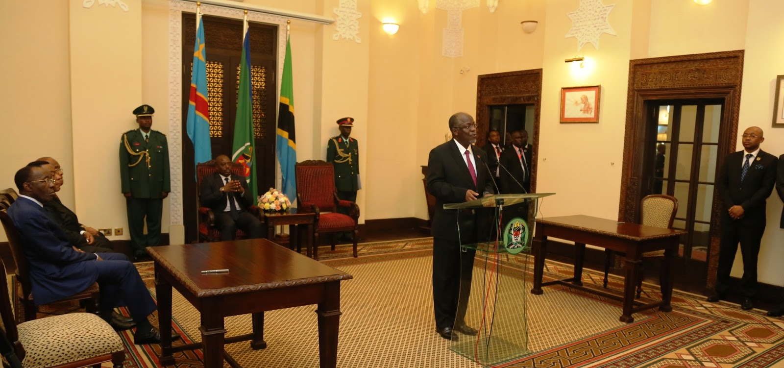 Mambo Muhimu Waliyoyajadili Rais Magufuli na Rais wa Congo DRC Joseph Kabila  Ikulu