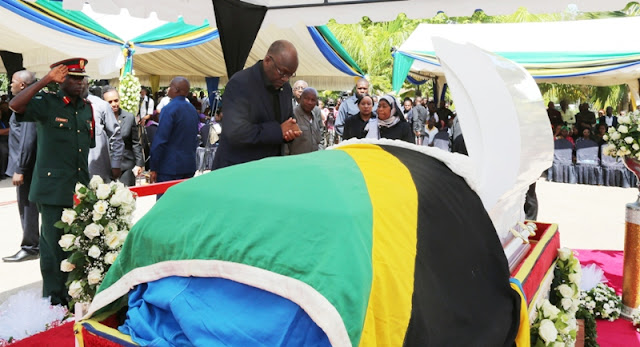 RAIS MAGUFULI AONGOZA KUMUAGA SAMUEL SITTA NA ATUMA RAMBIRAMBI KIFO CHA MBUNGE HAFIDH ALI TAHIR