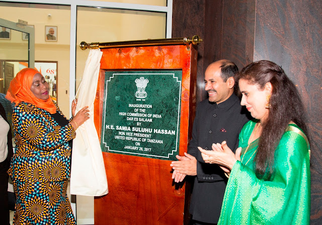 INDIA YAFUNGUA JENGO JIPYA LA UBALOZI JIJINI DAR ES SALAAM