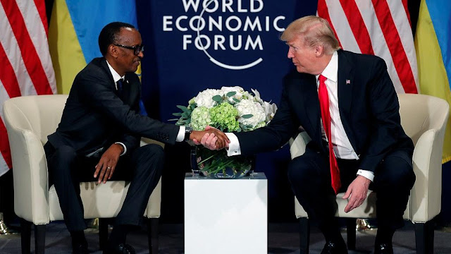 Rais Donald Trump Amekutana na Kufanya Mazungumzo na Rais wa Rwanda Paul Kagame