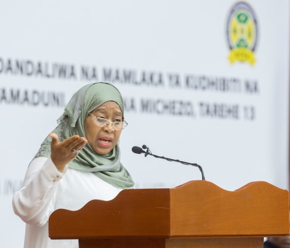 MAMA SAMIA ASEMA WASANII NI MUHIMU KATIKA MAPAMBANO DHIDI YA DAWA ZA KULEVYA NCHINI