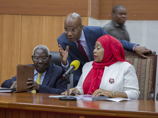 MAKAMU WA RAIS AONGOZA KIKAO CHA KAMATI YA PAMOJA YA SMT NA SMZ KUJADILI MASUALA YA MUUNGANO