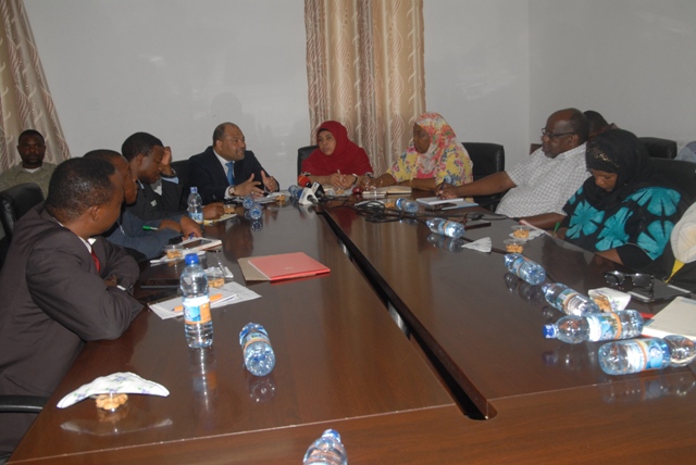 UJUMBE WA SHIRIKA LA NGUVU ZA ATOMIKI DUNIANI KANDA YA AFRIKA WAKUTANA NA VIONGOZI WA WIZARA YA AFYA ZANZIBAR