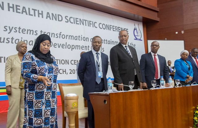 MAKAMU WA RAIS AZINDUA KONGAMANO LA 7 LA AFYA NA SAYANSI AFRIKA MASHARIKI