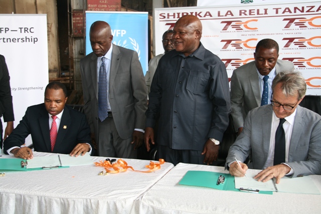 Shirika la chakula Duniani WFP waungana na TRC kusafirisha chakula nje ya nchi