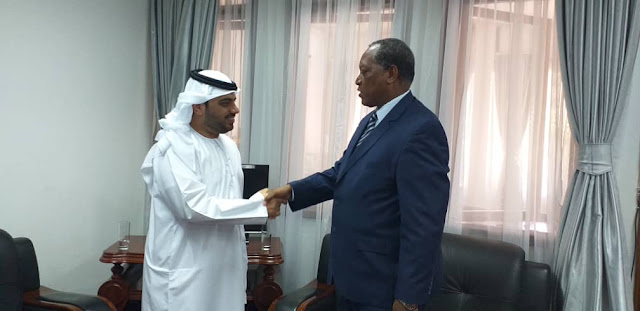 PROF. KABUDI AKUTANA KWA MAZUNGUMZO NA BALOZI WA UAE NCHINI