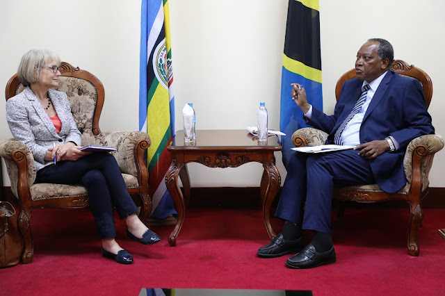 Waziri Kabudi akutana na Mkurugenzi Shirika la Maendeleo ya Kimataifa la Uingereza (DFID)