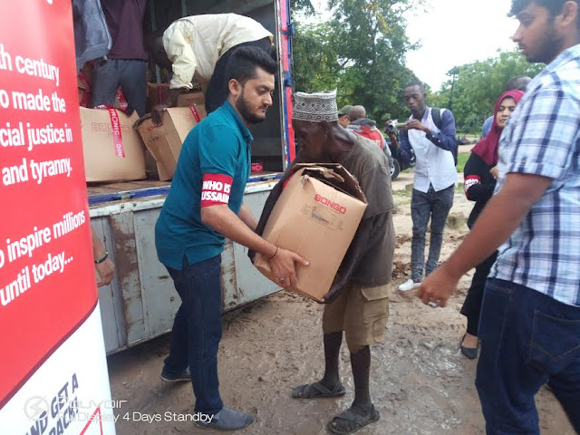 KAYA 200 ZENYE MAISHA DUNI HUKO KATA YA VIGWAZA ZAPATIWA MSAADA WA BAADHI YA VYAKULA-MEESAM