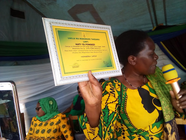 UWT IRINGA, DC WAUNGA MKONO KAZI INAYOFANYWA NA RAIS DKT MAGUFULI
