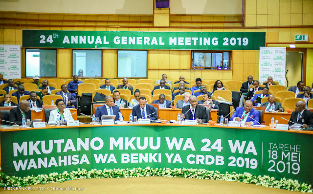 TASWIRA MBALIMBALI ZA MKUTANO MKUU WA WANAHISA WA BENKI YA CRDB JIJINI ARUSHA LEO
