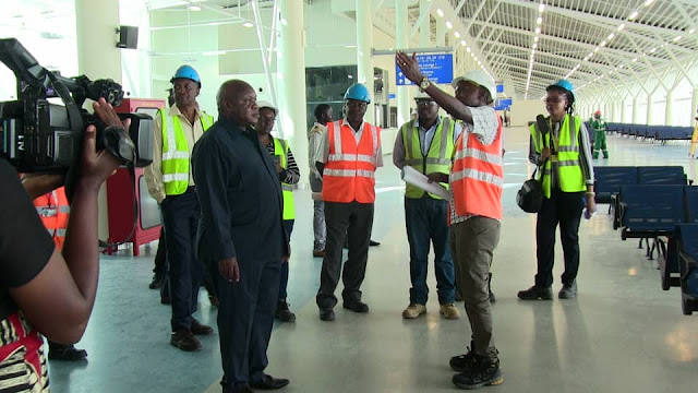 UWANJA WA NDEGE TERMINAL 3 WAKAMILIKA KWA ASILIMIA 99.5