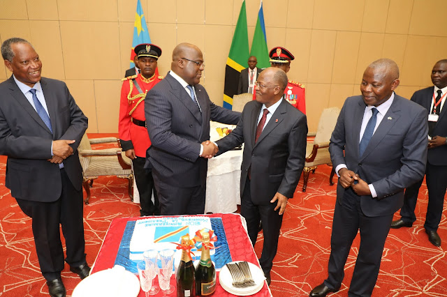 RAIS DK. MAGUFULI AMWANDALIA HAPPY BIRTHDAY RAIS WA CONGO DRC