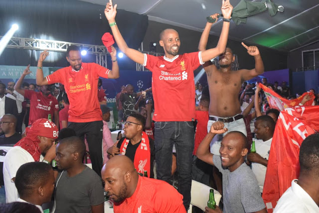 TANZANIAN FOOTBALL FANS TREATED TO AN EXCLUSIVE HEINEKEN EXPERIANCE DURING THE UEFA CHAMPIONS LEAGUE FINALS