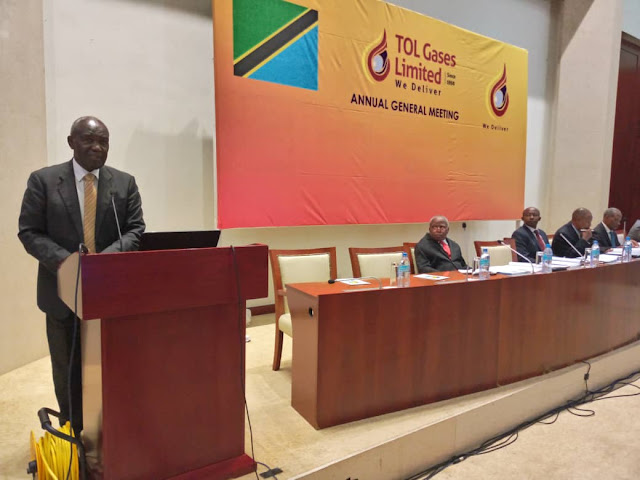 KAMPUNI YA TOL GASES LIMITED YATANGAZA KUTOA GAWIO LA SHILINGI BILIONI MOJA KWA WANAHISA WAKE
