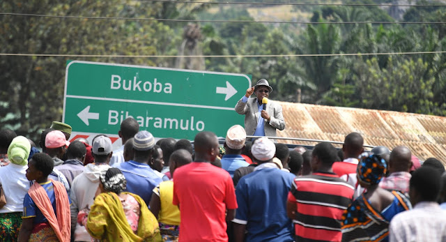 ZIARA YA RAIS DK MAGUFULI MKOANI KAGERA