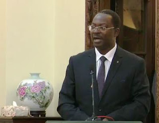 KAULI YA WAZIRI SIMBACHAWENE KWA RAIS MAGUFULI BAADA YA KULA KIAPO
