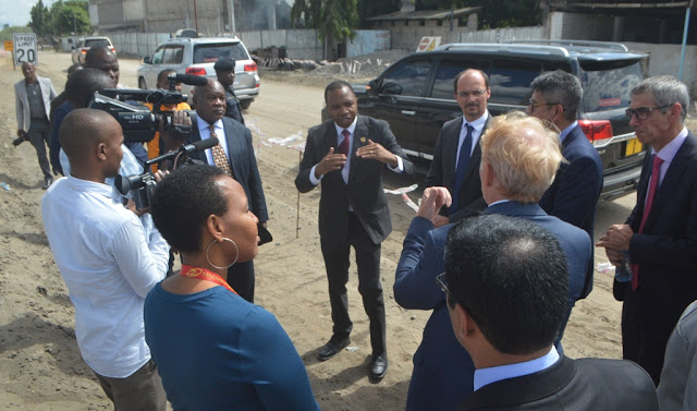 WAMILIKI WA MELI WATEMBELEA UJENZI WA RELI YA KISASA(SGR) JIJINI DAR ES SALAAM