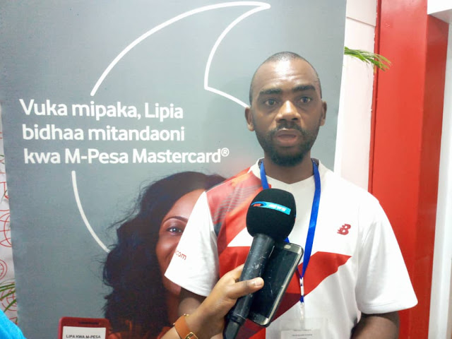 Vodacom kuwasajili wananchi kwa alama za vidole viwanja vya Sabasaba