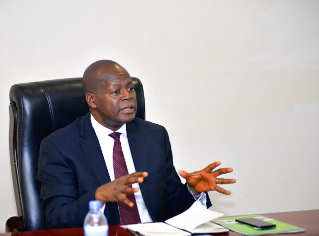 KATIBU MKUU OFISI YA WAZIRI MKUU AKUTANA NA WAKUU WA TAASISI KUJADILI NAMNA BORA YA UTEKELEZAJI WA MPANGO KAZI WA MWAKA 2019 – 2020
