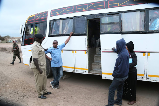 Basi Lingine lakamatwa likiwa na Abiria zaidi ya 90