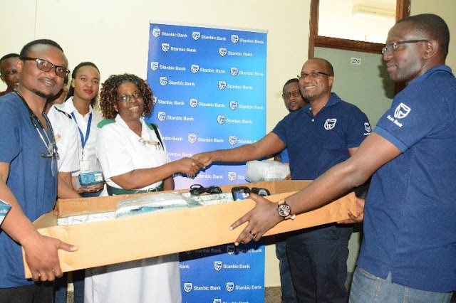 Benki ya Stanbic yatoa msaada wa vifaa tiba kwa hospitali ya taifa ya Muhimbili.