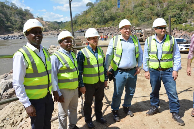 KASI YA UJENZI MRADI WA UMEME WA MAJI MTO RUFIJI YAMRIDHISHA MHANDISI LUOGA