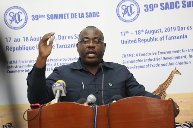 SERIKALI YA TANZANIA YAWAPONGEZA WAANDISHI WA HABARI WANAOANDIKA MIKUTANO YA SADC