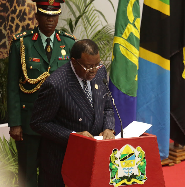 MWENYEKITI ALIYEMALIZA MUDA WAKE SADC DK.GEINGOB AHIMIZA NCHI WANACHAMA KUWASHIRIKISHA VIJANA KULETA MAENDELEO