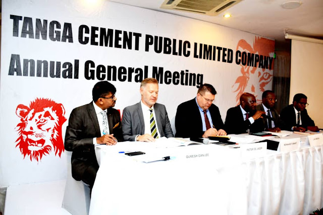 KAMPUNI YA TANGA CEMENT YATANGAZA KUPATA FAIDA YA UENDESHAJI YA SHILINGI BILIONI 14.9
