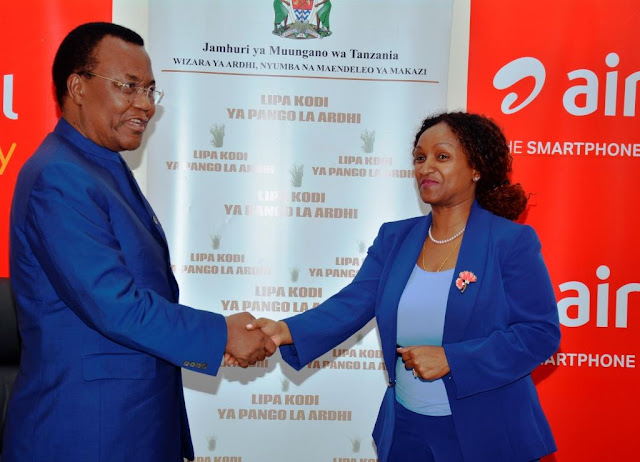 LUKUVI AZINDUA ULIPAJI KODI YA ARDHI KWA AIRTEL MONEY