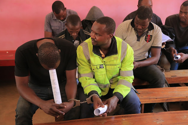 WATUHUMIWA WIZI WA MADINI WAFIKISHWA MAHAKAMANI