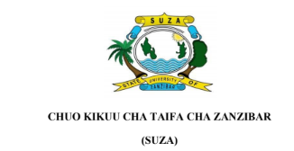 CHUO CHA SUZA CHATANGAZA WALIOCHAGULIWA KUJINGA NA CHUO MWAKA WA MASOMO 2019/2020