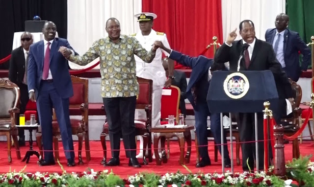 WAZIRI KABUDI ALIVYOWASILISHA UJUMBE MAALUM WA RAIS MAGUFULI KWA RAIS WA KENYA