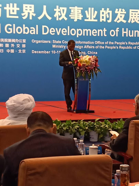 KATIBU MKUU DKT. MNYEPE ASHIRIKI MKUTANO WA HAKI ZA BINADAMU BEIJING, CHINA
