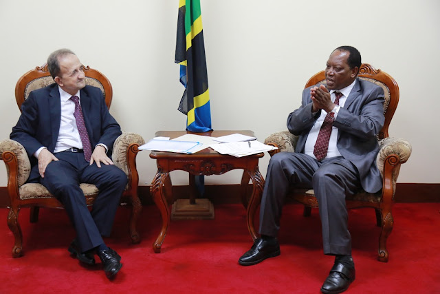 PROF. KABUDI AKUTANA, KUFANYA MAZUNGUMZO NA BALOZI WA UTURUKI