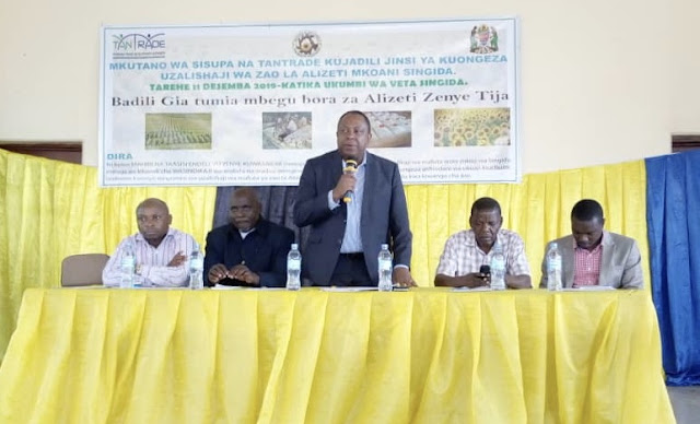 Wadau wa Alizeti mkoani Singida watakiwa kupanga mikakati ya pamoja kuongeza uzalishaji