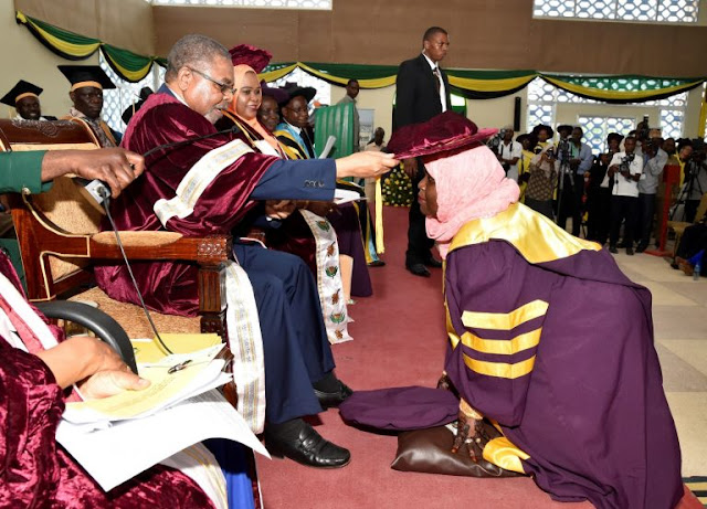 DK.SHEIN AWATUNUKU WAHITIMU WA MAHAFALI YA 15 CHUO CHA TAIFA ZANZIBAR SUZA TUNGUU LEO