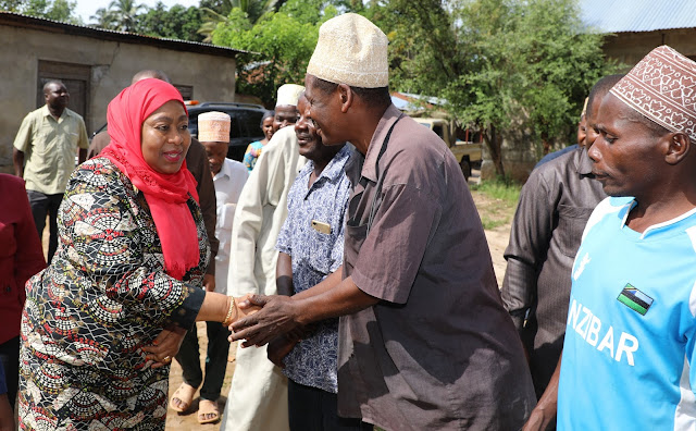 MAKAMU WA RAIS SAMIA ATEMBELEA MKOA WA KASKAZINI UNGUJA