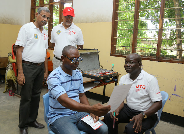 BENKI YA DTB-TANZANIA, LIONS CLUB WAENDESHA KLINIKI YA VIPIMO NA TIBA KWA WANANCHI WA MBAGALA MBANDE, JIJINI DAR