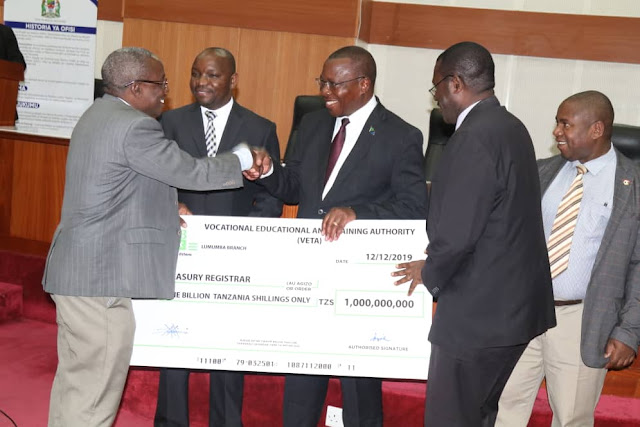 VETA yatoa gawio la Shilingi Bilioni 1 kwa Serikali