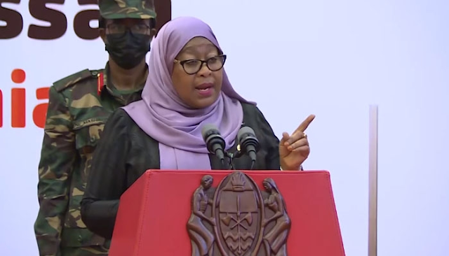 Rais Samia Asisitiza Tutakopa fedha kujenga Reli ya Kisasa (SGR) ili miradi yote Iishe bila kutoa kwenye tozo wala fedha za ndani...Soma zaidi hapa