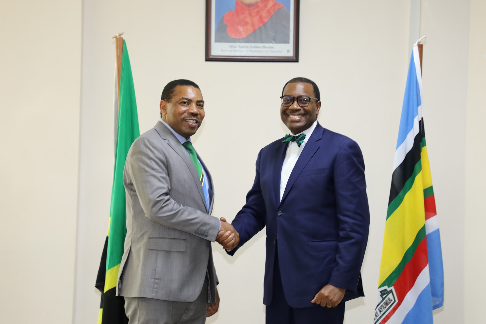 MWALIKO WA RAIS SAMIA SULUHU,..RAIS WA BENKI YA AfDB AHAIDI NEEMA KWA TANZANIA