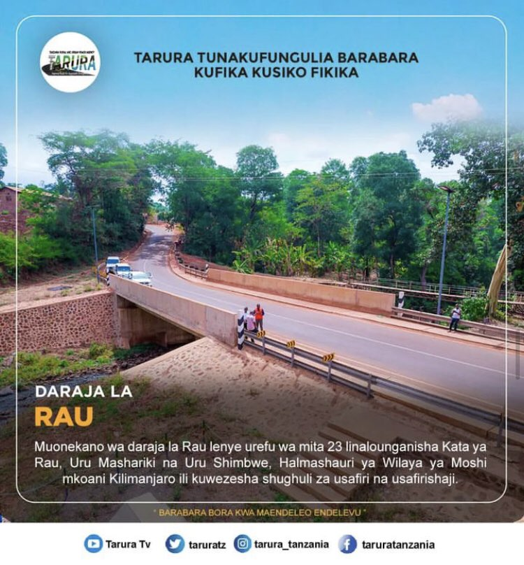 Shuhudia Baadhi ya Barabara na Madaraja Mapya yaliyojengwa na TARURA Hivi karibuni Nchi nzima