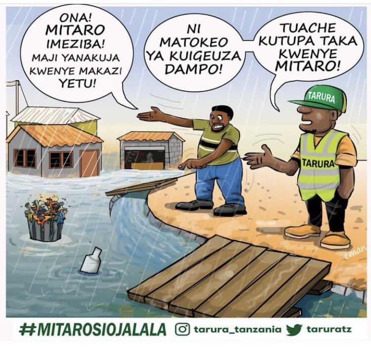 Jionee Vibonzo vya TARURA Vinavyotoa Elimu kuhusu Mitaro,Hebu Visome hapa Tunza Barabara