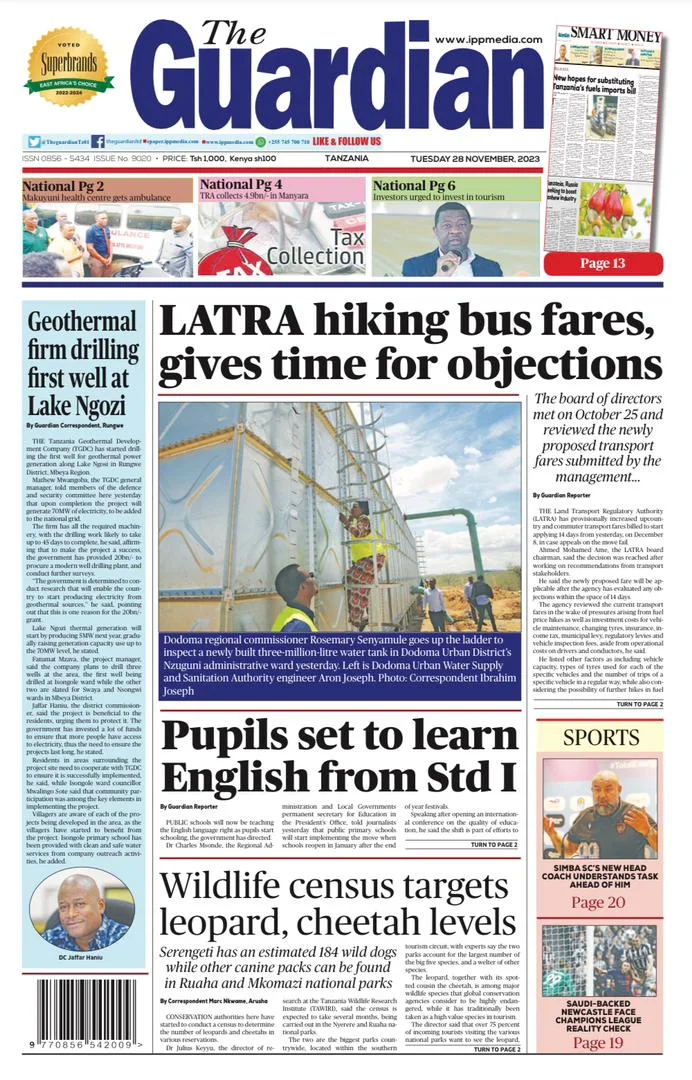 Haya Hapa Magazeti ya Leo Tarehe 28 November 2023