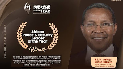 Rais Mstaafu Jakaya Kikwete Ashinda Tuzo  hii kubwa  Afrika