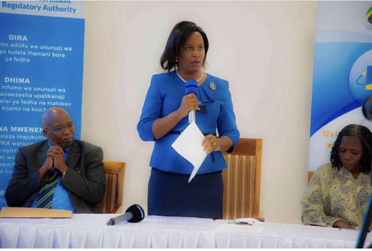 RC Rosemary Senyamule afungua Mkutano wa Baraza la Wafanyakazi PPRA